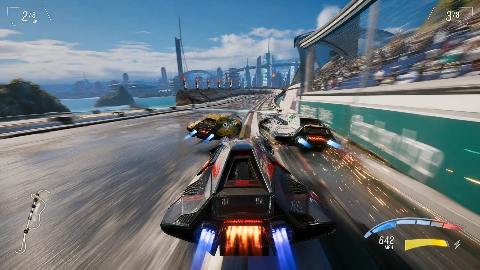 Velocity Drift racing gameplay